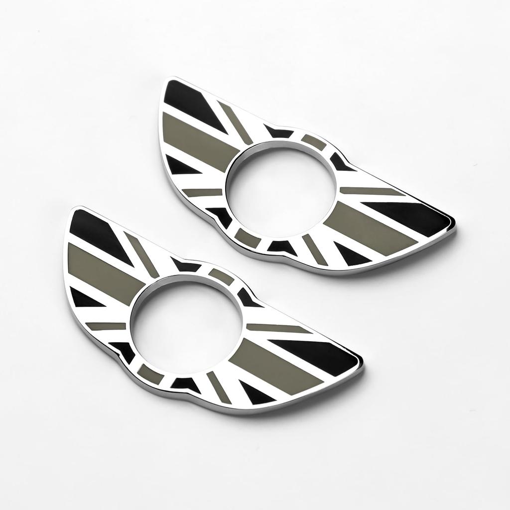 FDAIUN Car Door Lock Pin Decoration, Fits BMW MINI R60 R61, Cute, Union Jack,