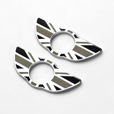 FDAIUN Car Door Lock Pin Decoration, Fits BMW MINI R60 R61, Cute, Union Jack,