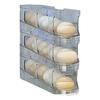 1/2/3Pcs Fridge Egg Holder Large Capacity Multi-layer Transparent Design Stackable