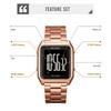SKMEI 1879 Mens Chronograph Alarm Clock 5Bar Waterproof Calendar Digital Wristwatch reloj hombre Back Light Sport Watches