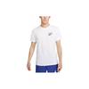 New Nike T Shirts Men's White FD6637-100