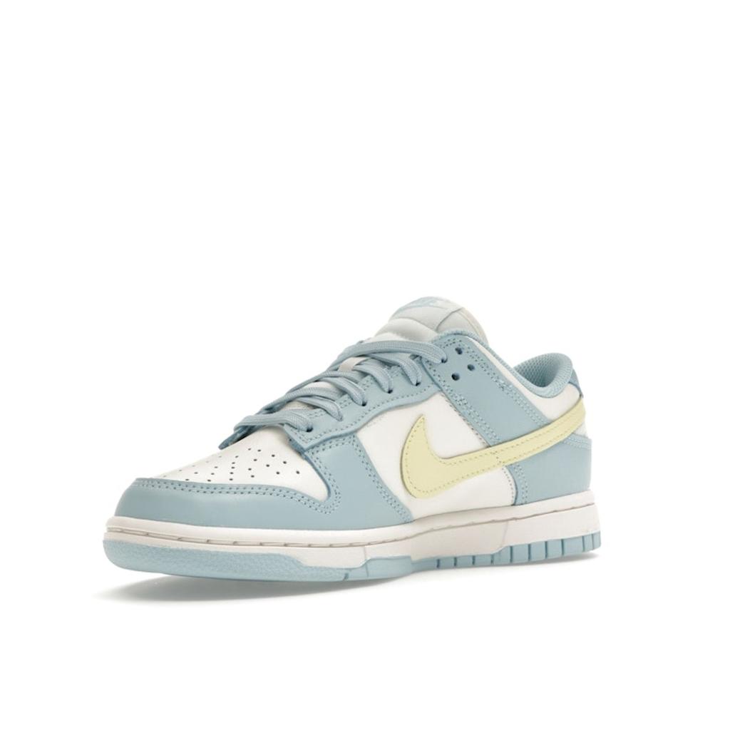 Nike Dunk Low Ocean Bliss Damen Sneaker Weiß Sail Citron-Tint DD1503-123