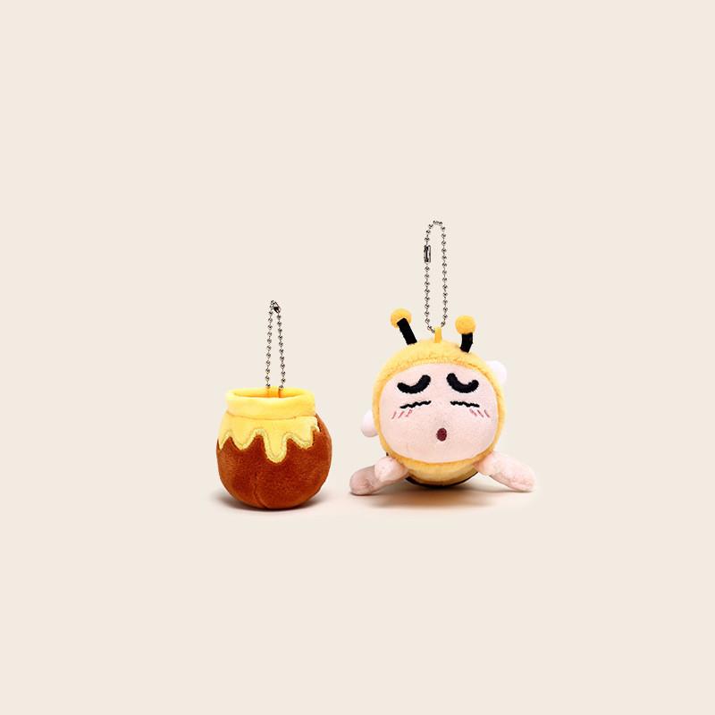 Shin Chan Crayon Transforming Plush Keychain Doll Cute Cartoon Children Gift