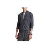 Polo Ralph Lauren Logo Embroidered Baseball Collar Zip Long Sleeve Jacket Men Jacket Charcoal-Gray 710842844-008