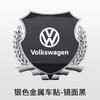 FD-10Valve Stems Caps 3D Alloy Car Fender Emblem Laser Logo Window Badge For Volkswagen Golf Bora Jetta Beetle Scirocco POLO Sharan S
