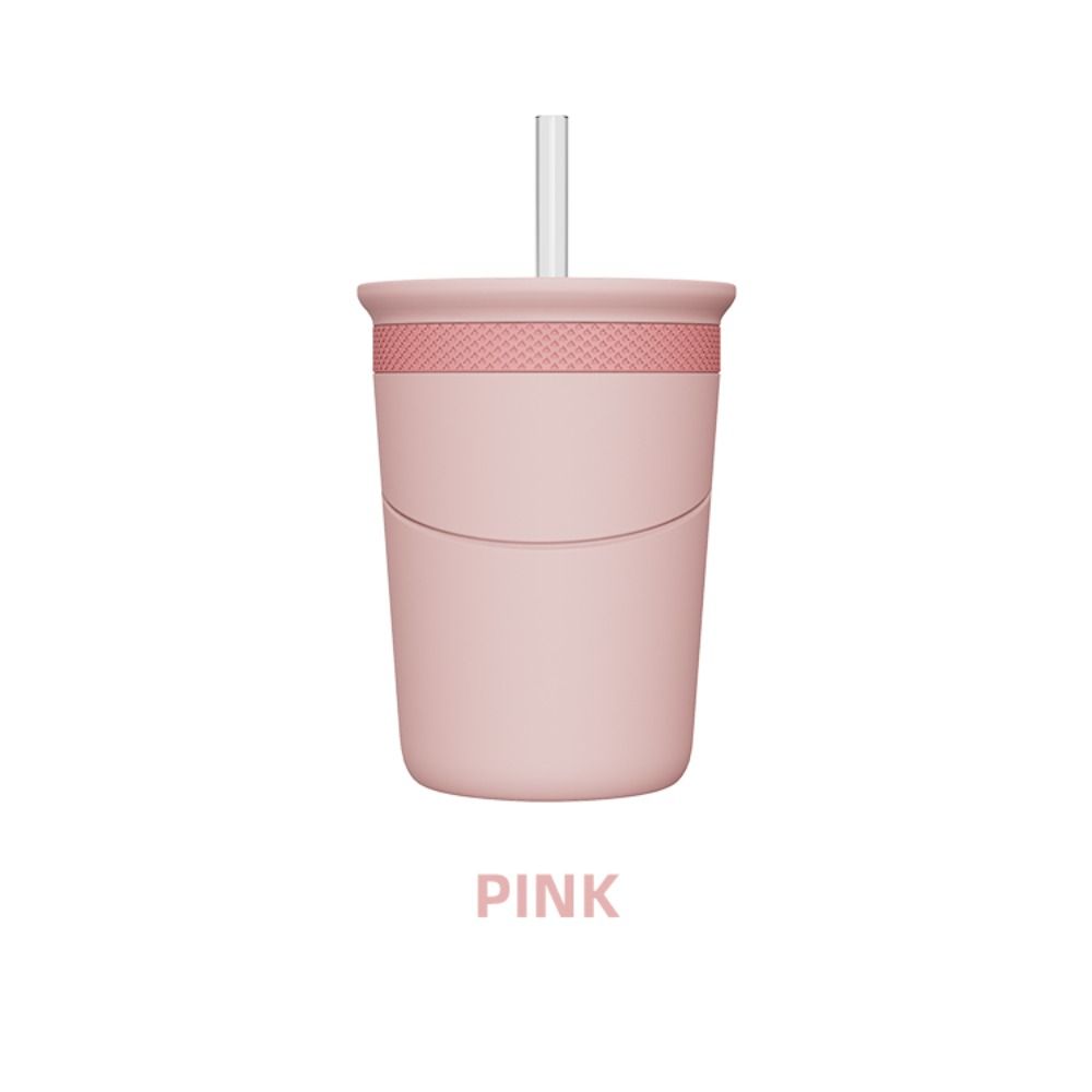 Quick Freeze Straw Cup with Ice Tray Blue Purple Pink Cold Drink Cup Summer