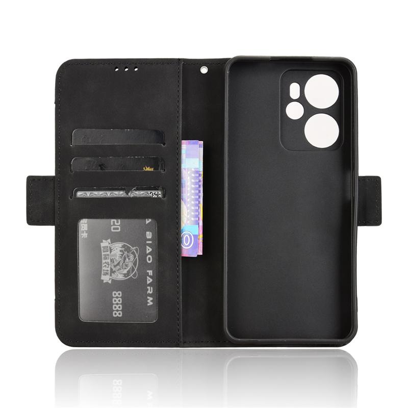 Luxusní flipová kožená peněženka s vícenásobným slotem na karty pro Blackview Oscal Tiger 13, pouzdro na telefon