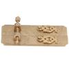 Cabinet Faceplate Retro Style Brass Material Landscape Character Pattern Decorative Cabinet Handles