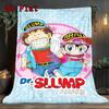 Arale 2D Flat Pattern Flannel Blanket High Quality All Seasons Warmth and Comfort Perfect for Christmas Gifts.SMT0917187