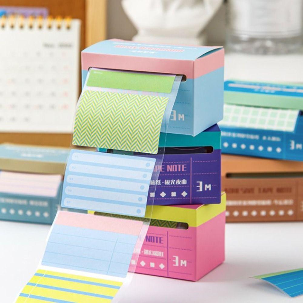 Sticky Reminder Pull-out Roll Label Sticker Keypoints Marker Study Sticky Note  Scrapbook