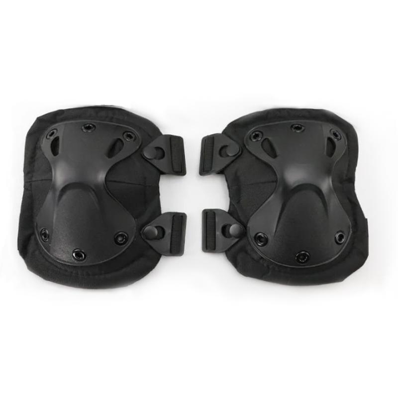Taktische Schutzausrüstung für den Außenbereich, 4er-Set, Knieschützer, Ellenbogenschützer für den Outdoor-Radsport, Bergsteigen und Wandern, Schutzsport