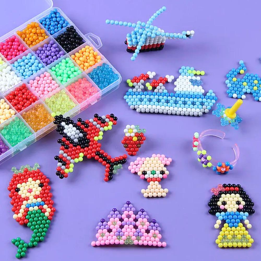 DIY Material Set Magical Water Mist Beads Sticky Bead Magic Water Beads DIY Craft Kit  Kids