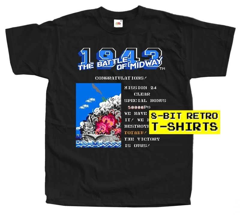 1943 The Battle of Midway END V1 NES GAME MEN T SHIRT All sizes S-5XL 100%COTTON 4XL