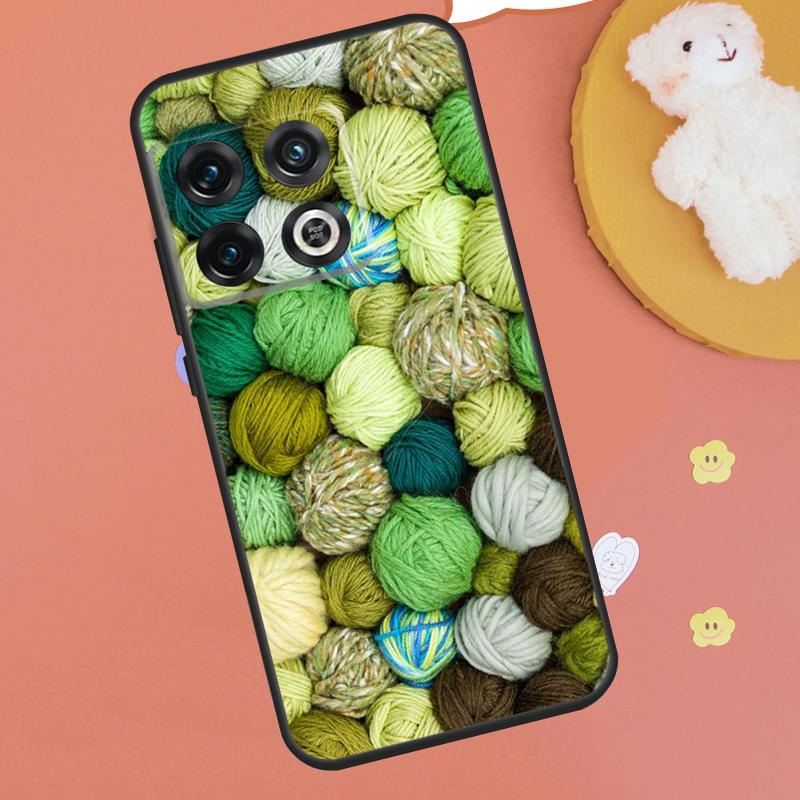 Sewing Knitting Crochet Case For OnePlus 13T 10T 8T 12R 13R 15 13 12 11 9 10 Pro Nord CE 5 2 3 4 Lite N20 N30 Funda