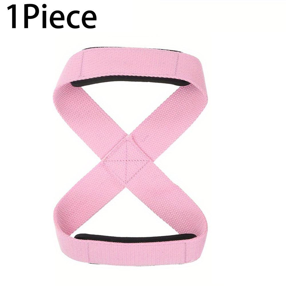 

1pc Men s Training Belt Weightlifting Wrist Belt Power Lifting Exercise Horizontal Fitness Exercise Wrist Protector Safety Belt рожевий
