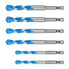 Multifunctional Hexagonal Shank Eccentric Drill Carbide Drill Bit Steel Four-Edged Hole Opener