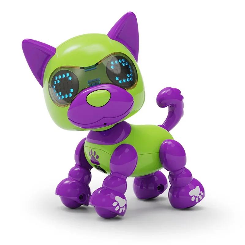 

Intelligent Radish Robot Recording Dog Robotic Puppy Interactive Sensing Touch Electric Toy Birthday Gifts Present for Children