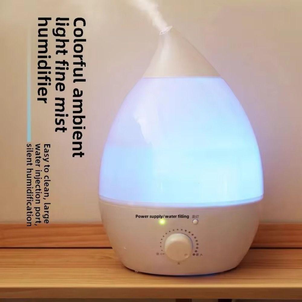 Quiet Desktop Cool Fogger 1.3L LED Aroma Diffuser Large Capacity Cool Mist Air Purifier  Office