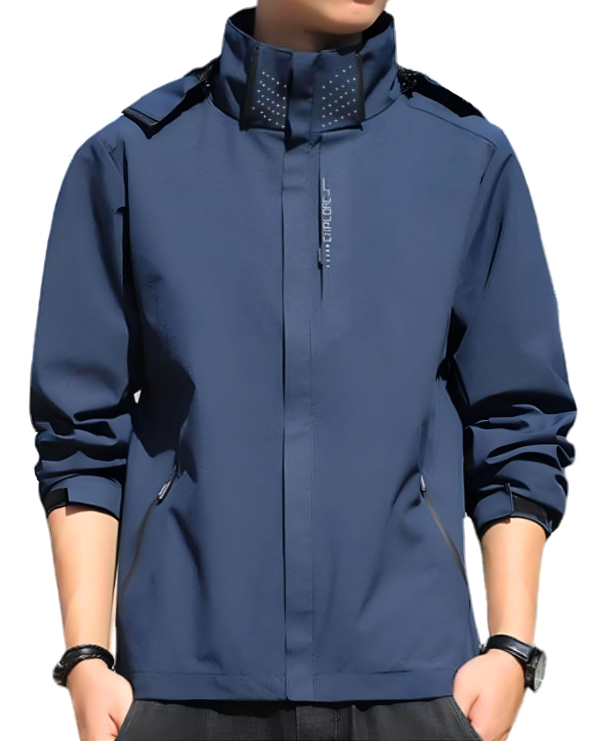 

Benke Lightweight and Windproof Outdoor Mountain Cold Long Jacket Jacket, Parka, Weather, Windproof, Water-Repellent, Sleeve, Windbreaker,