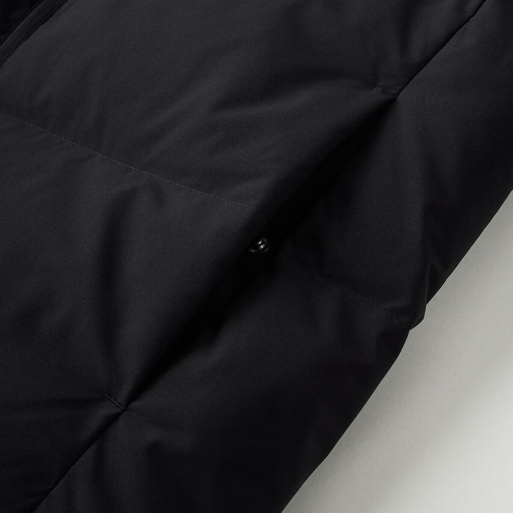 adidas Unisex Stand Collar Down Jacket Black JL9586