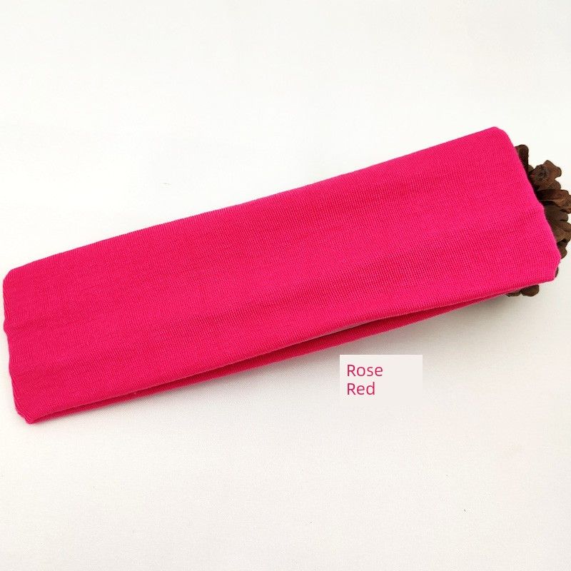 European and American Sports Fitness Outdoor Cotton Headband
