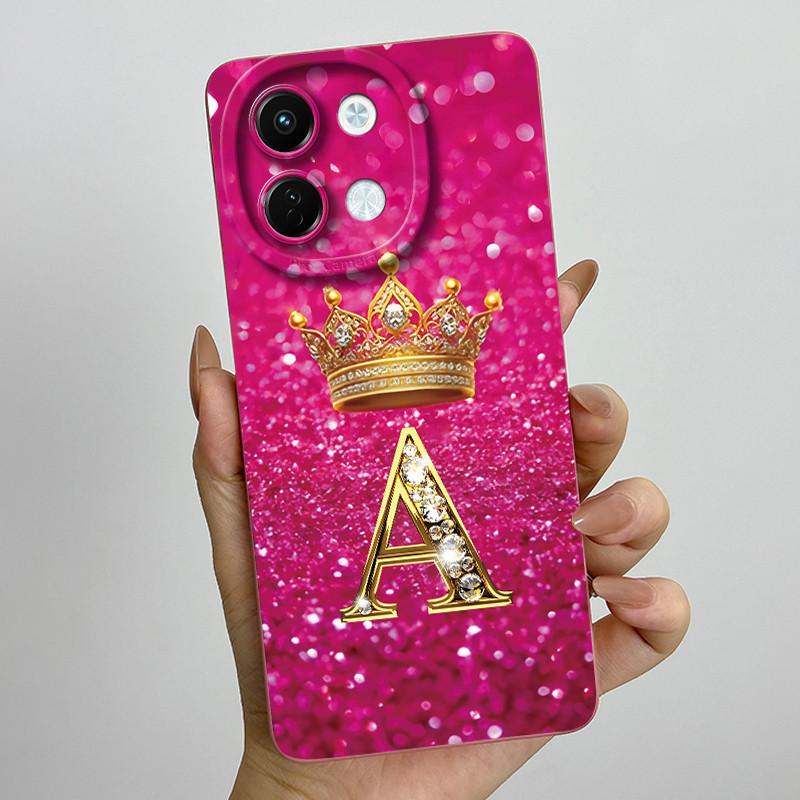 For Tecno Spark 30 5G Case KL8 Phone Cover Crown Letter Soft Silicone Funda for Techno Spark 30 5G Back Shell Spark30 5G Bumper