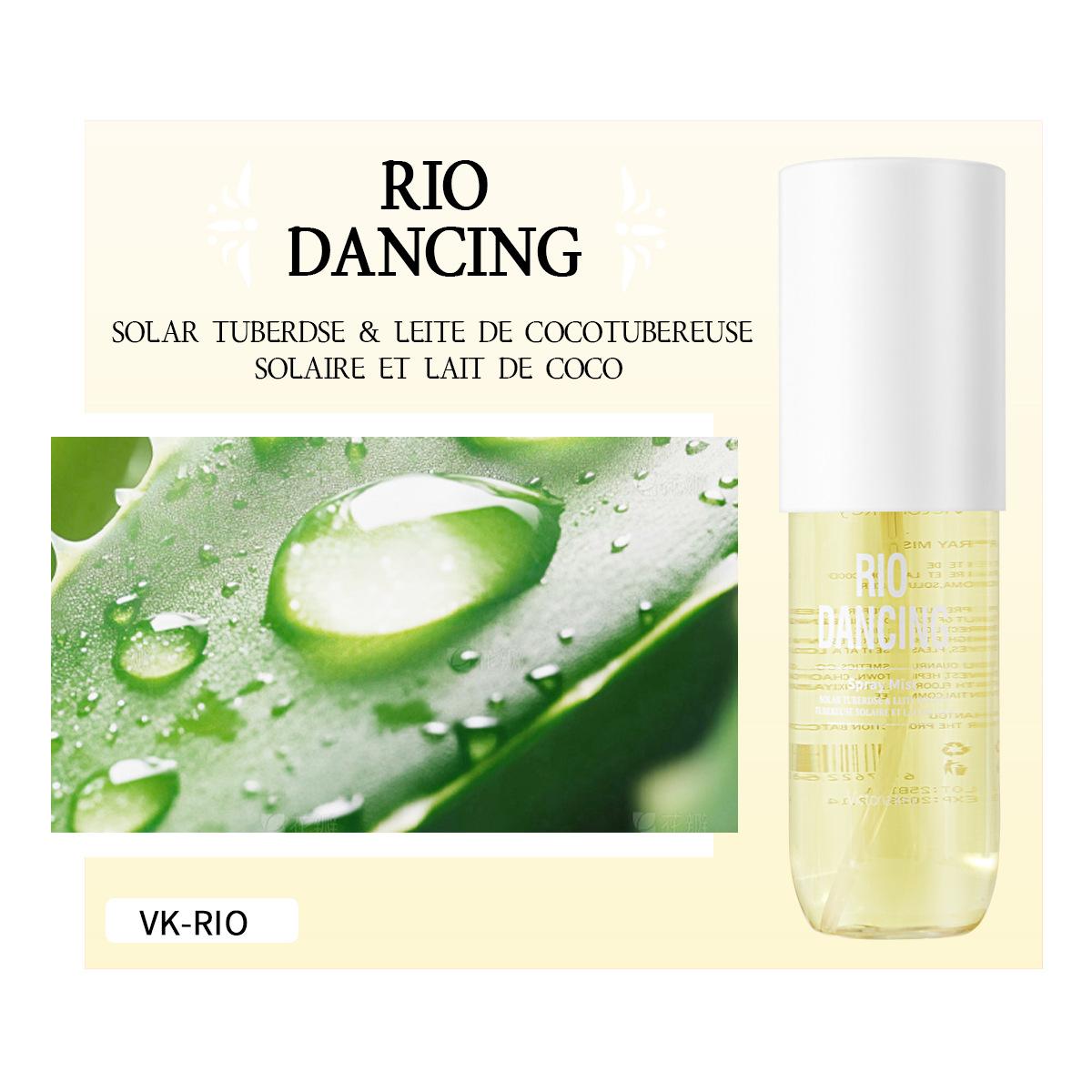 Цифровой Бразилия Рио Парфюм Без спирта Спрей для тела и волос Пляжный аромат Стойкий 90ml 1090₽