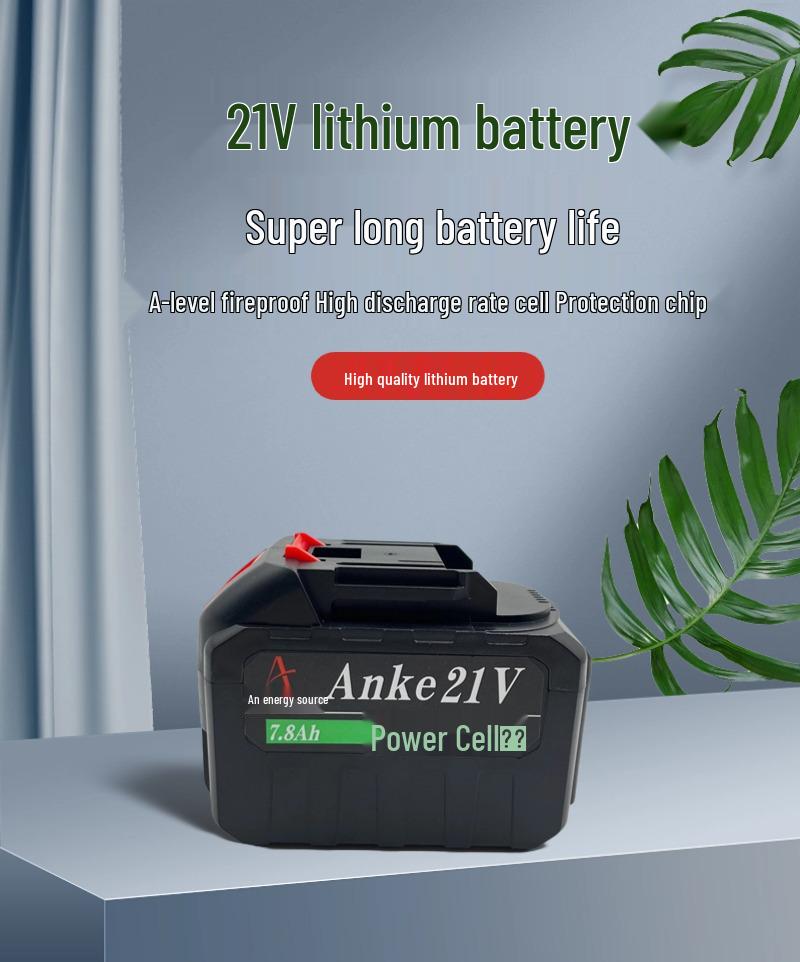 Makita 21V Lithium Battery Pack for Power Tools: Wrench, Car Wash Gun, Electric Shears, and Garden Tools.