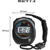 FUGSHIYI Stopwatch Sports Digital Stopwatch, 0.01 Second Measurement Watch Timer, High Accuracy T...