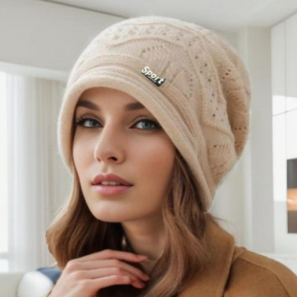 Pile Hat Winter Hat Pullover Wool Hat Knitted Hat