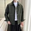 Autumn Coat Men's Short Lapel Jacket Men's Trend High-end Casual Autumn and Winter Top