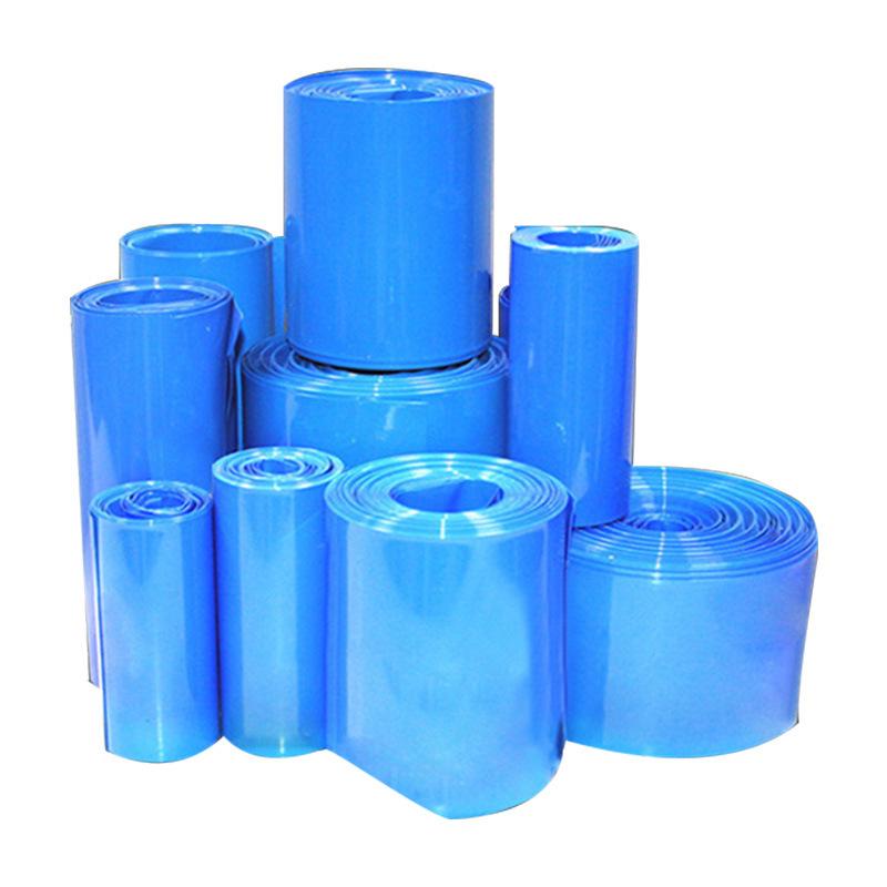 PVC Heat Shrink Tubing for 18650 Lithium Battery Pack Encapsulation and Insulation, Sold by Meter