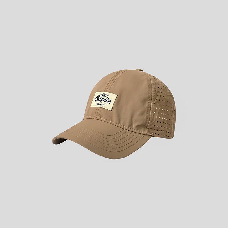 

Ricygvm Summer Quick Drying Men Baseball Hat Breathable Mesh Peaked Cap Fashion Solid Color Duck Tongue Hats Outdoor Sun Visors Adjustable