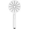 Hand Shower - Wenko - Design - 12 Cm - 3 Positions - White ABS