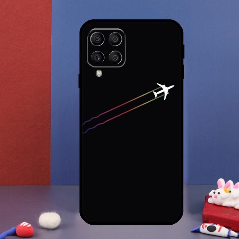 Airplane Travel For Samsung Galaxy M33 M13 M23 M53 M15 M55 M31 M51 M14 M34 M54 M20 M30s M32 M52 Phone Case