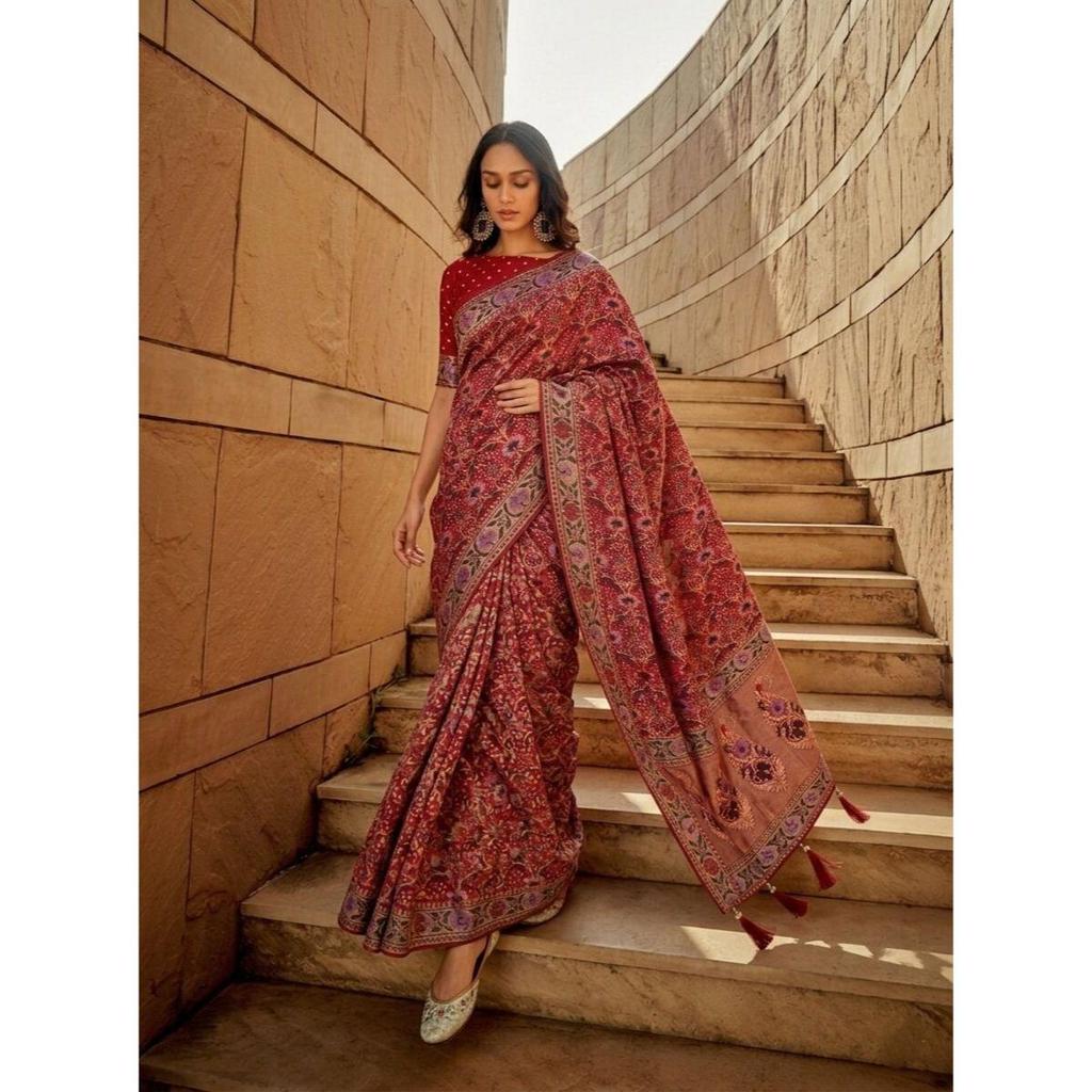 New Launch Wedding Special Soft Khadi Georgette Saree
