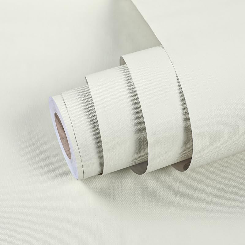 

wolpin Самоклеящиеся листы для реставрации обоев с алюминием 40 см x Наклейки, Фольга, Непрозрачные, Матовые, Отклеиваемые, Ремонт, Редекорация, 5 м, Белый, WP-WPZ001E