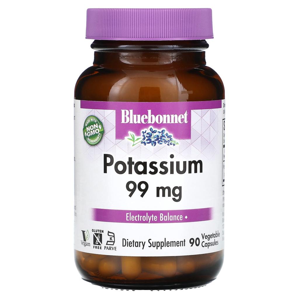 Potassium, 99Mg, 90 Veggie Capsules