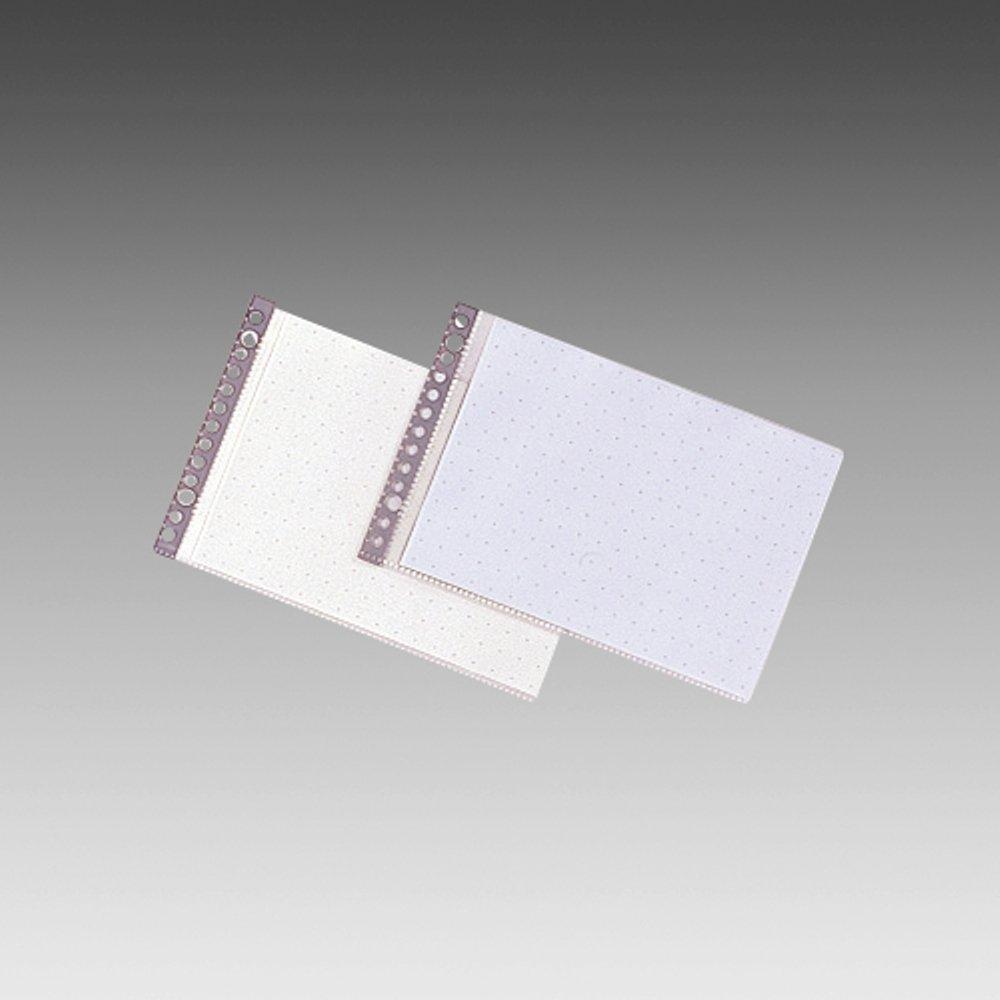 LIHIT LAB Clear Pockets, B6E, 13-Hole, 10 Pairs, Indigo Blue, N2009I_10