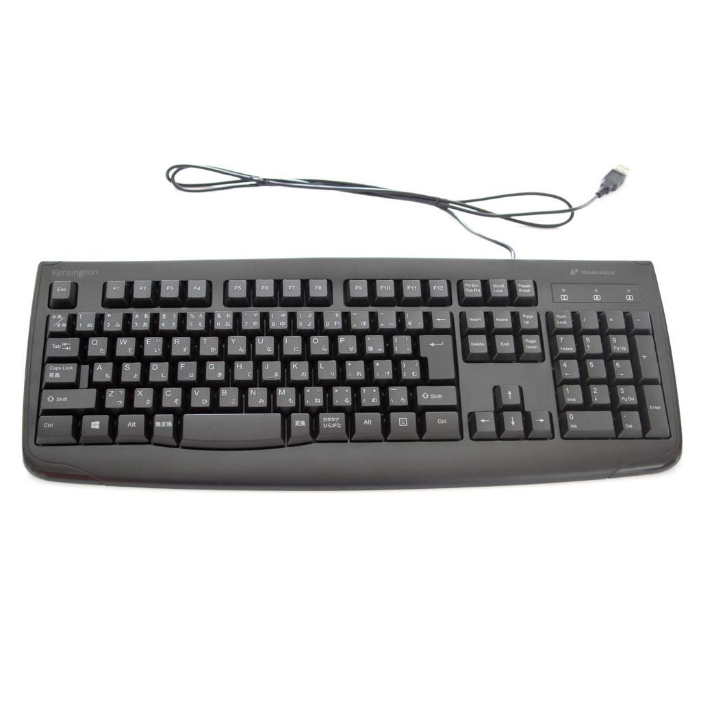 Kensington Pro Fit Washable Keyboard, Black, K64407JP