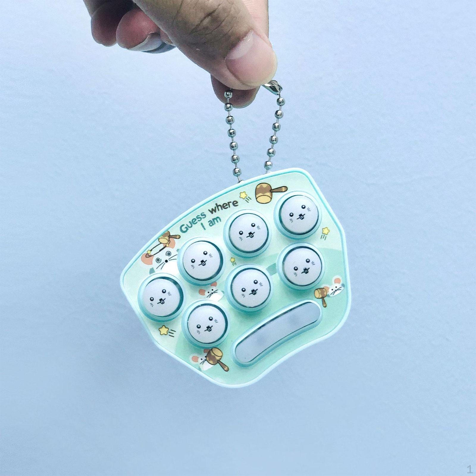 

Игрушка-брелок Press Bubble Обучающий ручной брелок для мелкой моторики Сенсорный Green