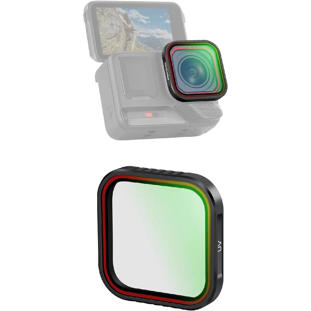 NEEWER CPL Filter Compatible with Insta360 Ace Pro Insta 360 Ace Pro 2 Snap On Multicoated HD Optical Glass Adjustable