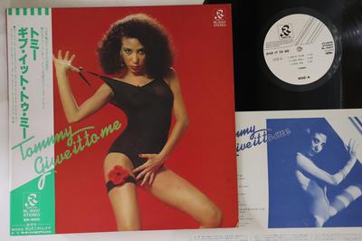 LP Record TOMMY Give It To Me RL5007PROMO RADIO CITY 1979 Japan Obi Jazz Used