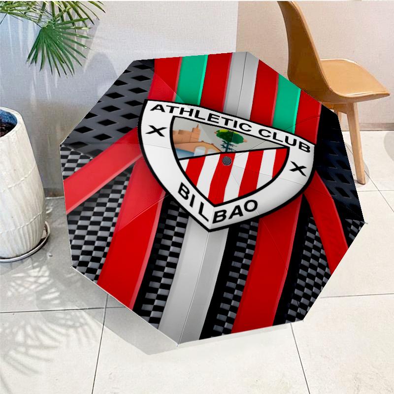 Football Athletic Automatic Folding Umbrella - 8-Rib Travel Umbrella with Auto Open/Close & Portable, Gift for Christmas, Birthdays