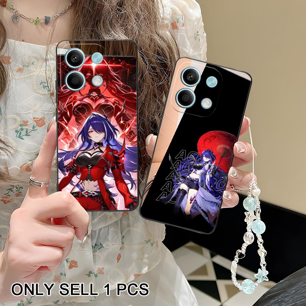 HSR Acheron Matte TPU Mobile Phone Case for POCO F8 F7 F6 F5 F4 F3 F2 Pro GT C75 C71 C65 C61 C40 Pro Ultra Colorful Cover
