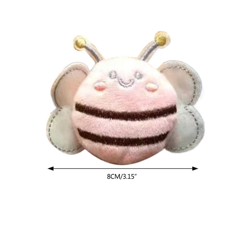 Cartoon Animal Plush Hair Clip Girl Cute Brooch Lady Hair Styling Accessories for Thin Hair Korean Style Headdress