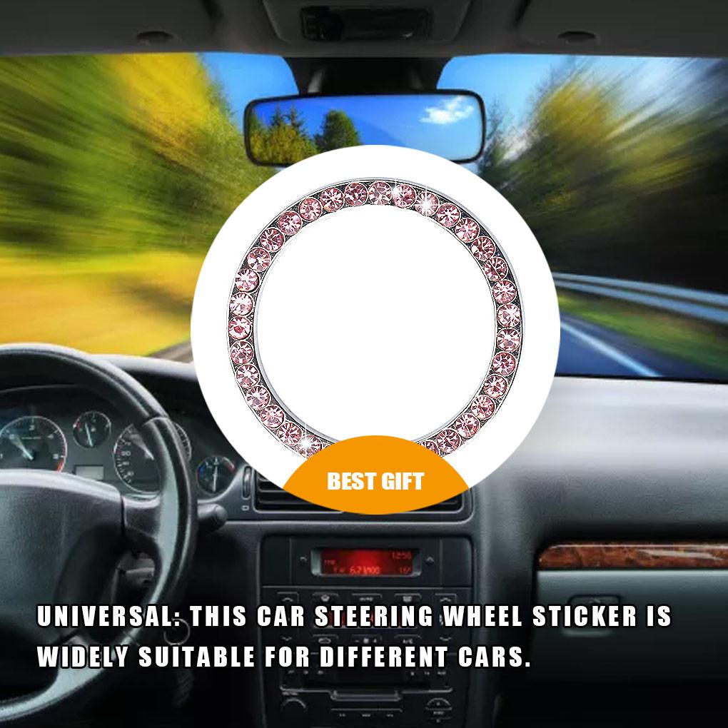 Steering Sticker Decorative Attractive Adhesive Paster Workmanship Interior Stickers Rust-proof DIY Prop Auto Supplies