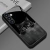 Electroplated glass phone case suitable for Samsung Galaxy S26 S25 S24 S23 S22 S20 S11 S10 FE Ultra Plus anti drop cat pattern