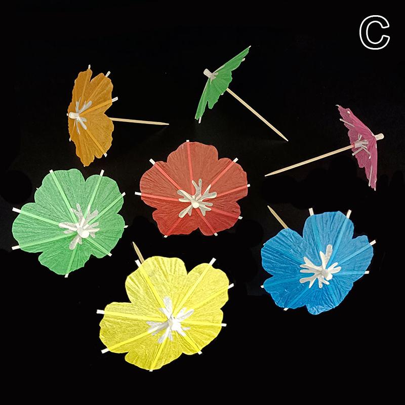 

Зонт Коктейль Напиток Палочки Еда Фрукты Бамбук Зубочистка Десерт Торт Палочка Гавайский День Рождения Украшения Свадебные Принадлежности