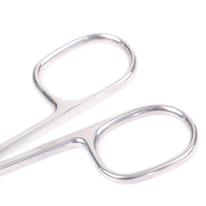 Frumusețea unghiilor Foarfece pentru cuticule Dispozitive de tăiat unghii Vârf curbat din oțel inoxidabil Dispozitiv pentru îndepărtarea pielii moarte Manichiură